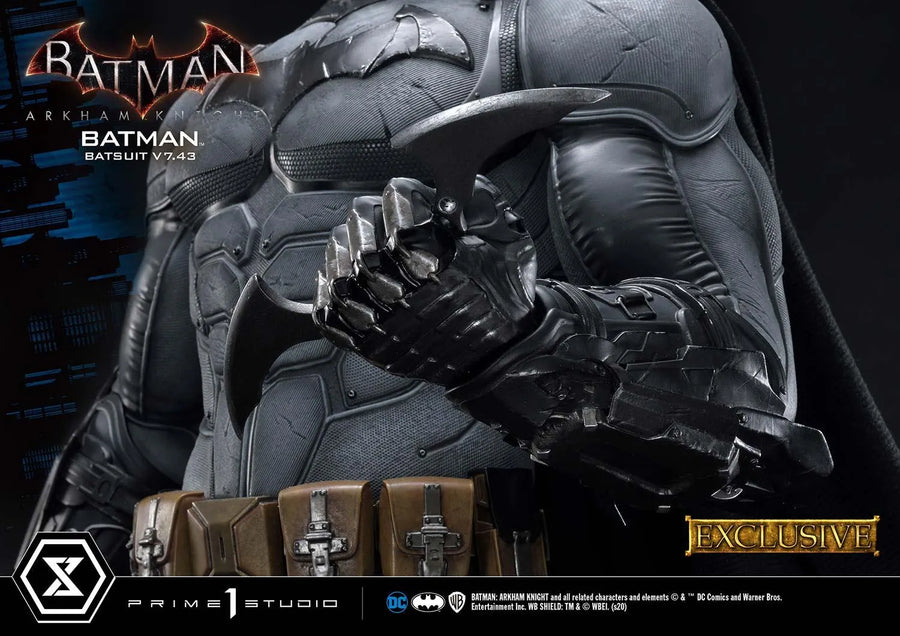 Batman Batsuit V7.43 (Exclusive Version) Batman: Arkham Knight – Prime1Studio – ActionFigure Brasil