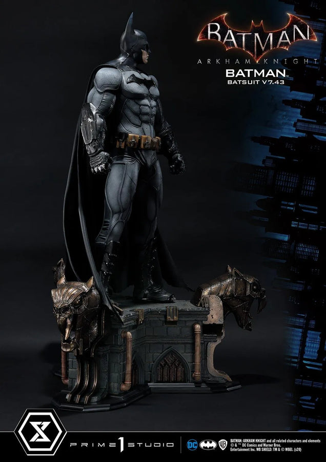 Batman Batsuit V7.43 (Regular Version) Batman: Arkham Knight – Prime1Studio – ActionFigure Brasil