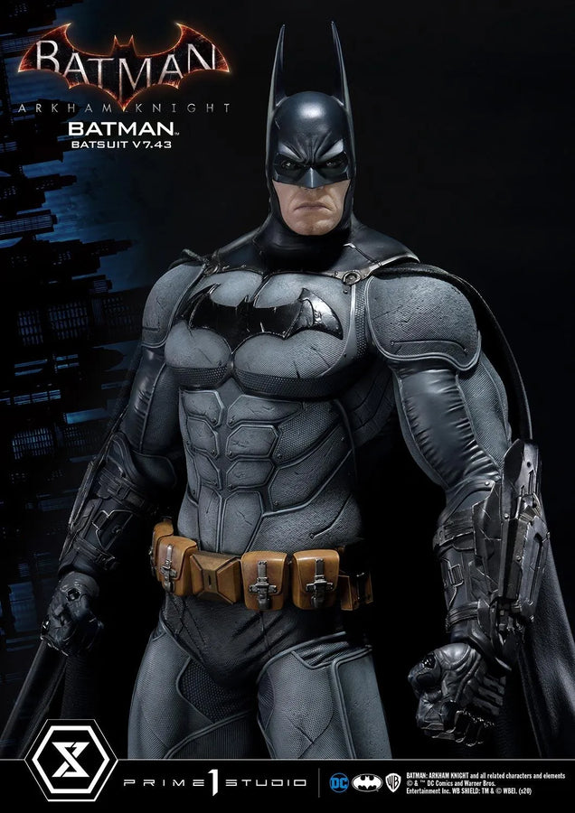 Batman Batsuit V7.43 (Regular Version) Batman: Arkham Knight – Prime1Studio – ActionFigure Brasil