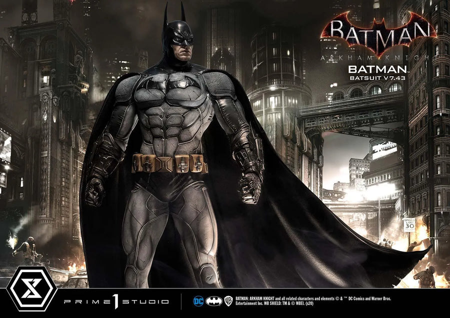 Batman Batsuit V7.43 (Regular Version) Batman: Arkham Knight – Prime1Studio – ActionFigure Brasil