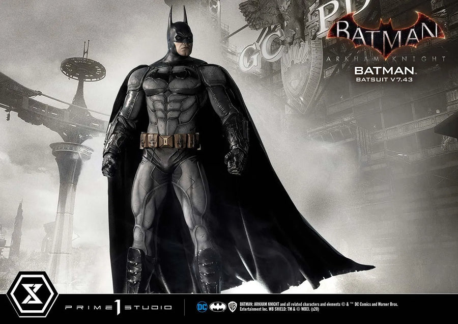 Batman Batsuit V7.43 (Regular Version) Batman: Arkham Knight – Prime1Studio – ActionFigure Brasil