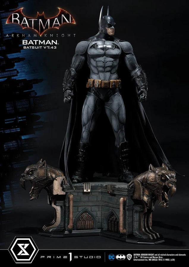 Batman Batsuit V7.43 (Regular Version) Batman: Arkham Knight – Prime1Studio – ActionFigure Brasil