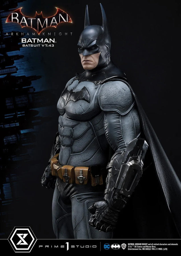 Batman Batsuit V7.43 (Regular Version) Batman: Arkham Knight – Prime1Studio – ActionFigure Brasil