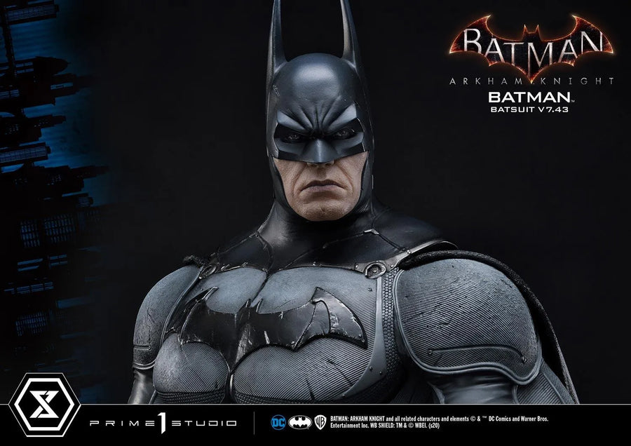 Batman Batsuit V7.43 (Regular Version) Batman: Arkham Knight – Prime1Studio – ActionFigure Brasil