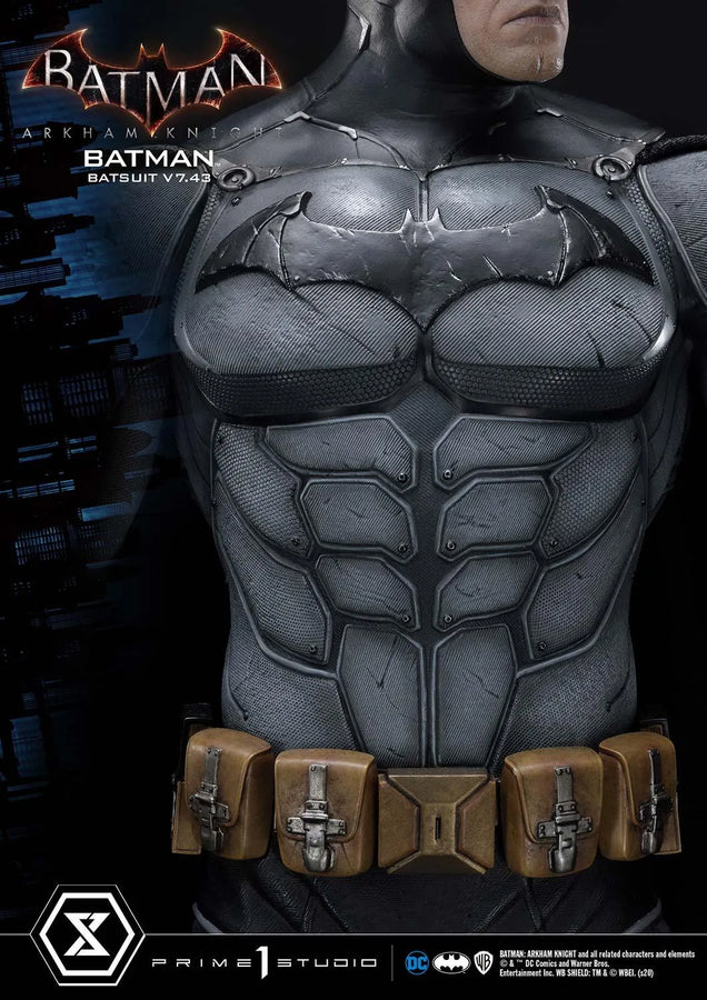 Batman Batsuit V7.43 (Regular Version) Batman: Arkham Knight – Prime1Studio – ActionFigure Brasil