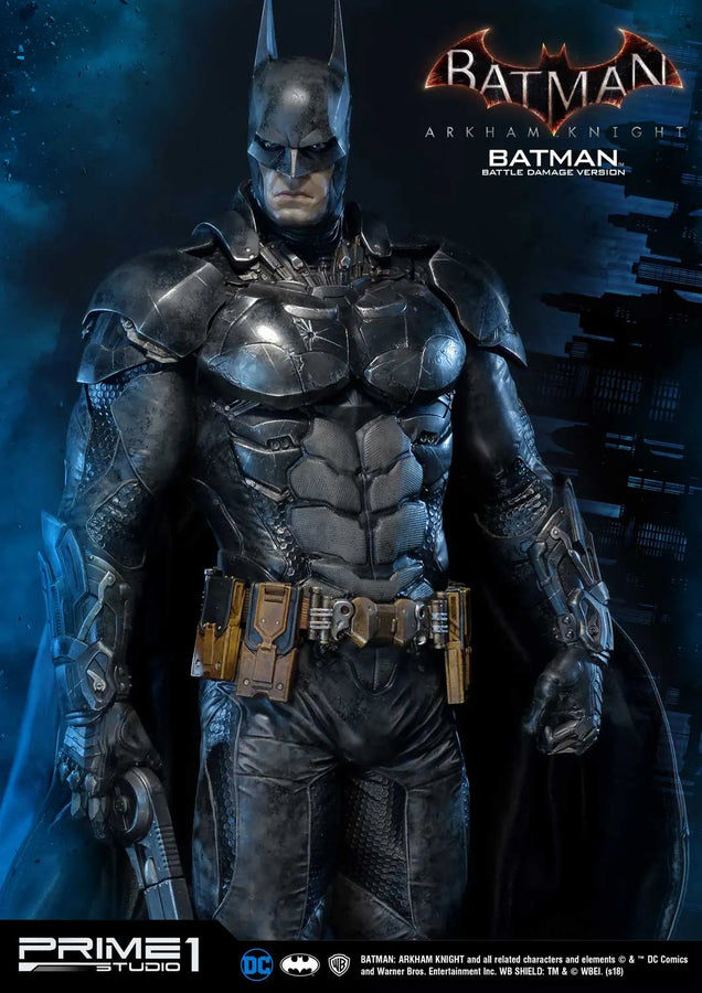 Batman (Battle Damage Edition) Batman: Arkham Knight – Prime1Studio – ActionFigure Brasil