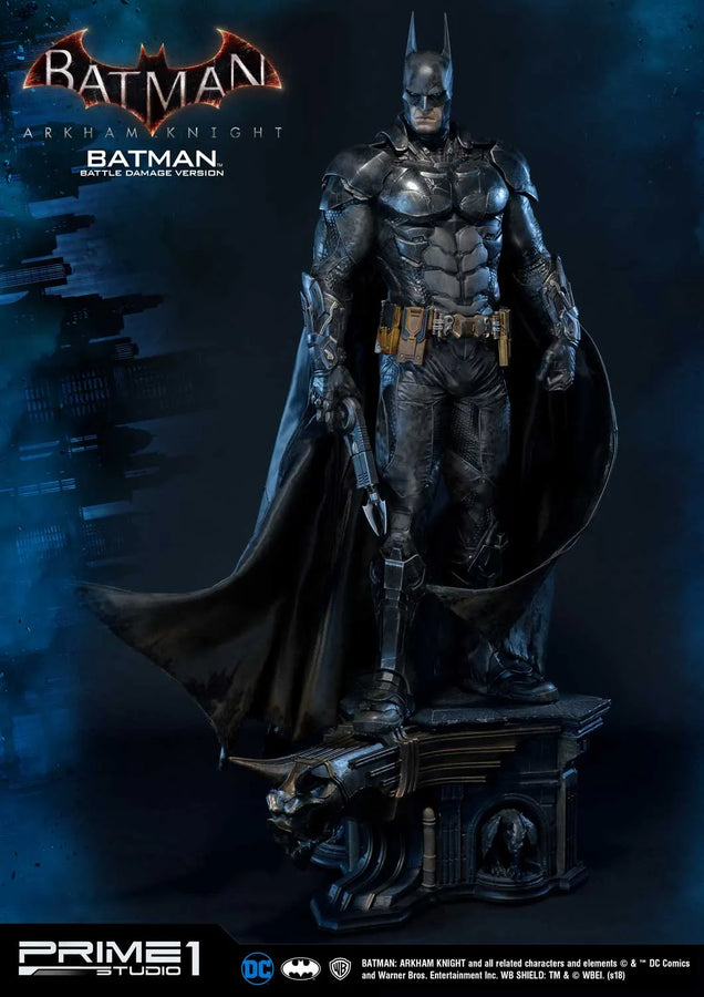 Batman (Battle Damage Edition) Batman: Arkham Knight – Prime1Studio – ActionFigure Brasil