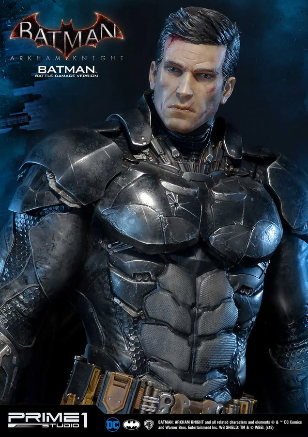 Batman (Battle Damage Edition) Batman: Arkham Knight – Prime1Studio – ActionFigure Brasil