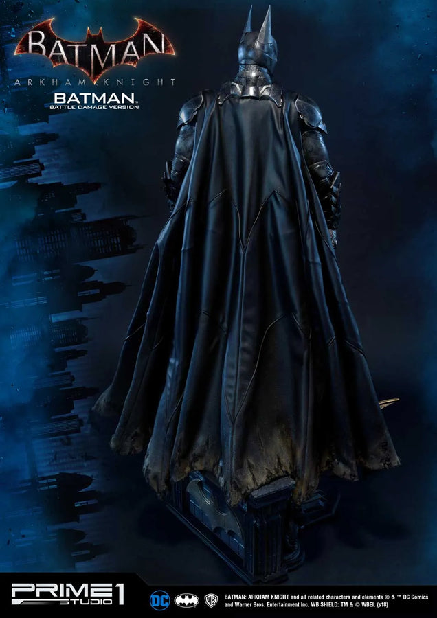 Batman (Battle Damage Edition) Batman: Arkham Knight – Prime1Studio – ActionFigure Brasil