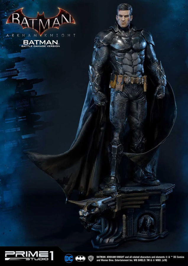 Batman (Battle Damage Edition) Batman: Arkham Knight – Prime1Studio – ActionFigure Brasil