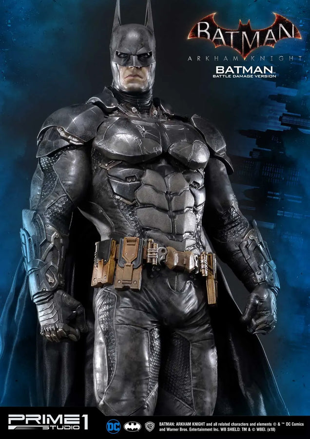 Batman (Battle Damage Edition) Batman: Arkham Knight – Prime1Studio – ActionFigure Brasil