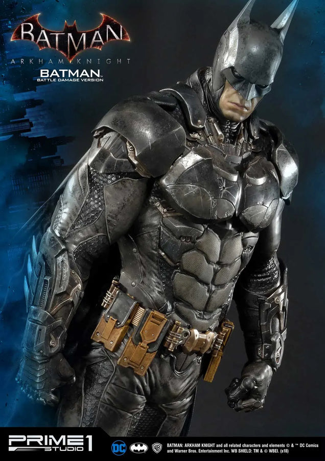 Batman (Battle Damage Edition) Batman: Arkham Knight – Prime1Studio – ActionFigure Brasil