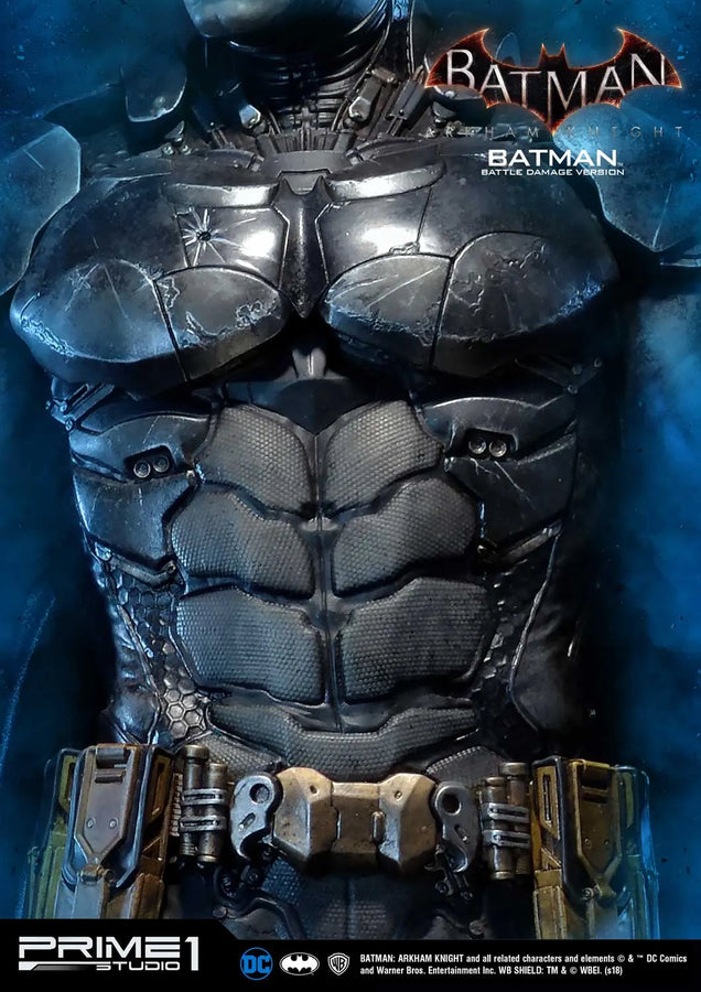Batman (Battle Damage Edition) Batman: Arkham Knight – Prime1Studio – ActionFigure Brasil