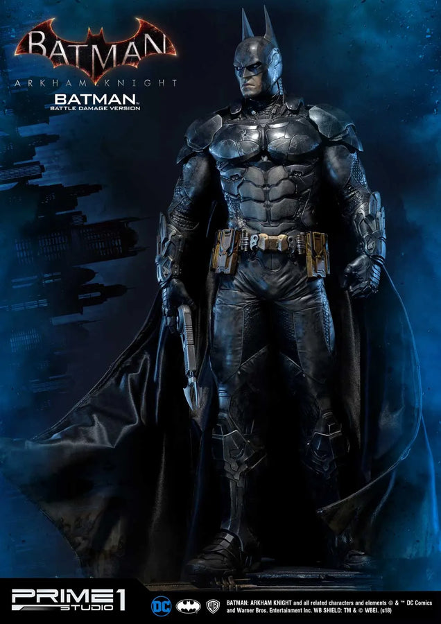 Batman (Battle Damage Edition) Batman: Arkham Knight – Prime1Studio – ActionFigure Brasil