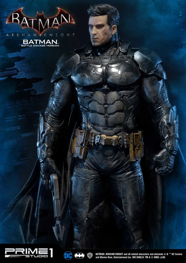 Batman (Battle Damage Edition) Batman: Arkham Knight – Prime1Studio – ActionFigure Brasil