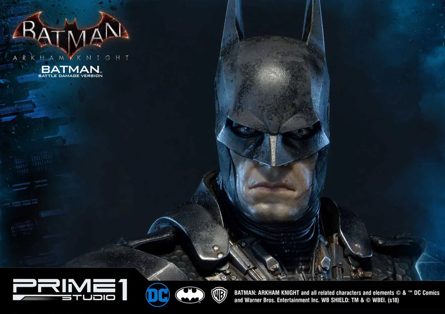 Batman (Battle Damage Edition) Batman: Arkham Knight – Prime1Studio – ActionFigure Brasil