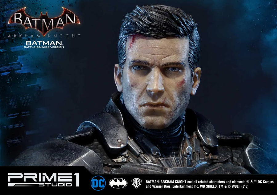Batman (Battle Damage Edition) Batman: Arkham Knight – Prime1Studio – ActionFigure Brasil