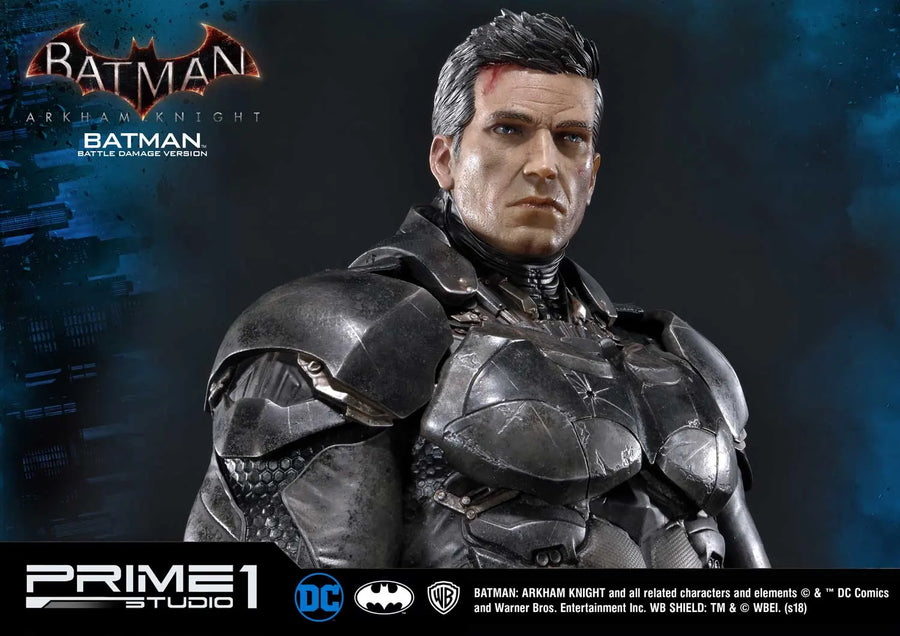 Batman (Battle Damage Edition) Batman: Arkham Knight – Prime1Studio – ActionFigure Brasil