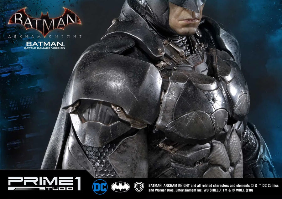 Batman (Battle Damage Edition) Batman: Arkham Knight – Prime1Studio – ActionFigure Brasil