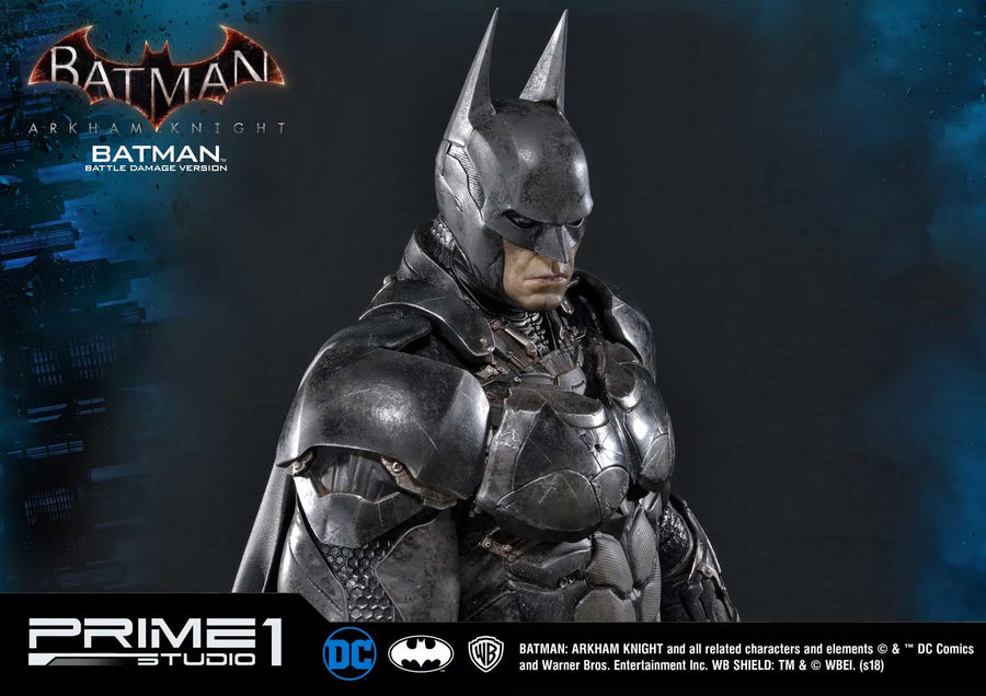 Batman (Battle Damage Edition) Batman: Arkham Knight – Prime1Studio – ActionFigure Brasil
