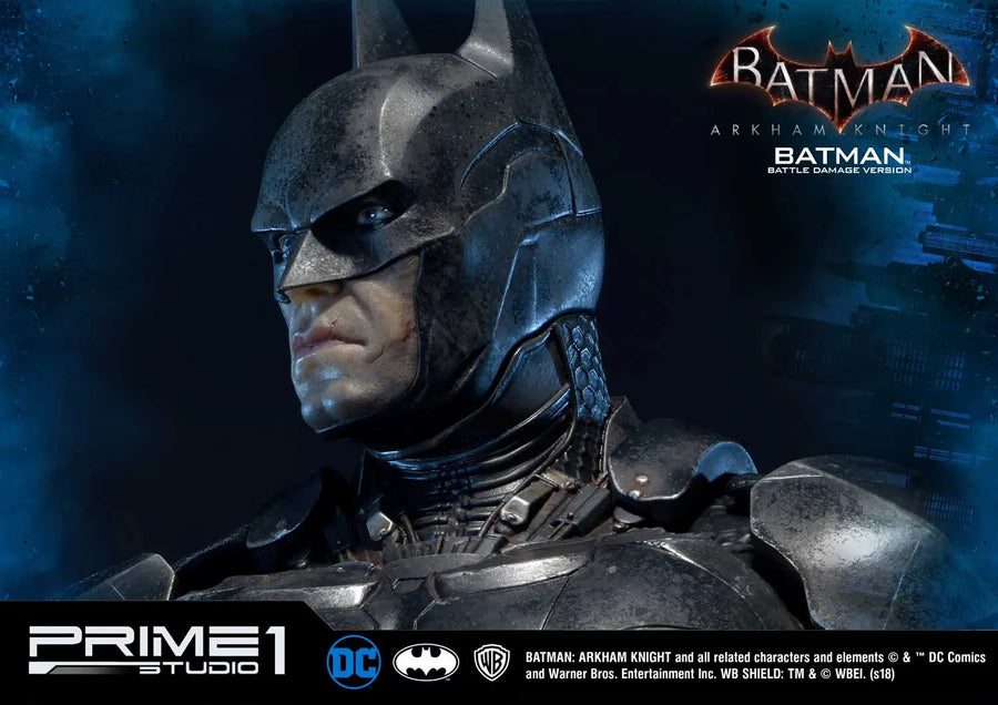 Batman (Battle Damage Edition) Batman: Arkham Knight – Prime1Studio – ActionFigure Brasil
