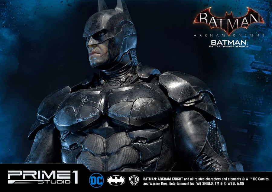 Batman (Battle Damage Edition) Batman: Arkham Knight – Prime1Studio – ActionFigure Brasil