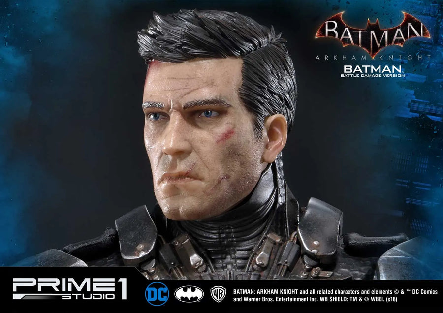 Batman (Battle Damage Edition) Batman: Arkham Knight – Prime1Studio – ActionFigure Brasil