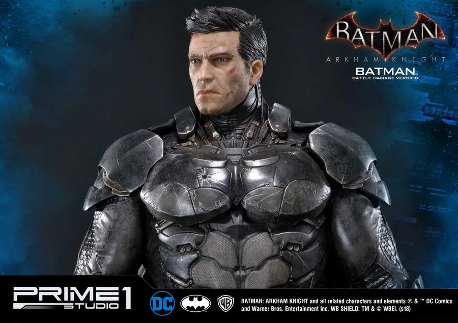 Batman (Battle Damage Edition) Batman: Arkham Knight – Prime1Studio – ActionFigure Brasil