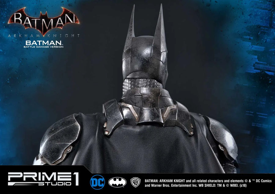 Batman (Battle Damage Edition) Batman: Arkham Knight – Prime1Studio – ActionFigure Brasil