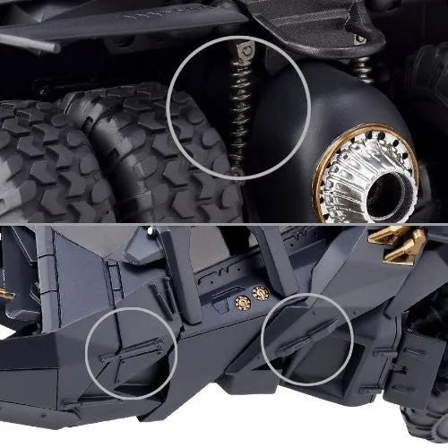 Batman Begins - The Dark Knight - The Dark Knight Rises - Batman - Batmobile Tumbler - Revoltech - Revoltech SFX 043 (Kaiyodo)ㅤ – Kaiyodo – ActionFigure Brasil