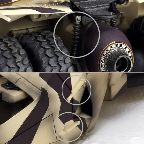 Batman Begins - The Dark Knight - The Dark Knight Rises - Batmobile Tumbler - Revoltech - Revoltech SFX 043EX - Camouflage (Kaiyodo)ㅤ – Kaiyodo – ActionFigureBrasil