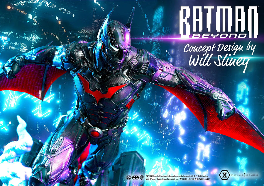 Batman Beyond (Bonus Version) - LIMITED EDITION: 350 – Prime 1 Studio – ActionFigure Brasil — ângulo diferente