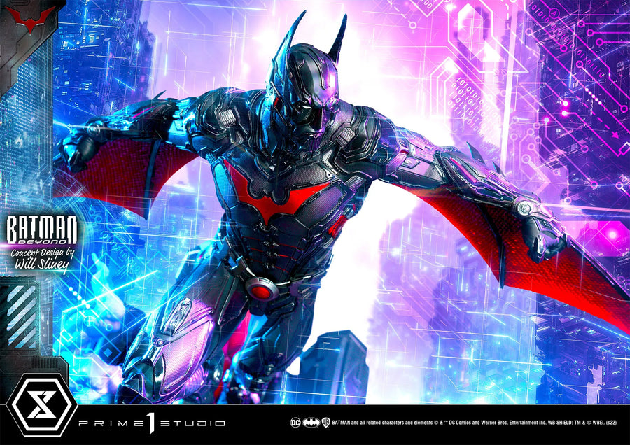 Batman Beyond (Bonus Version) - LIMITED EDITION: 350 – Prime 1 Studio – ActionFigure Brasil — ângulo diferente