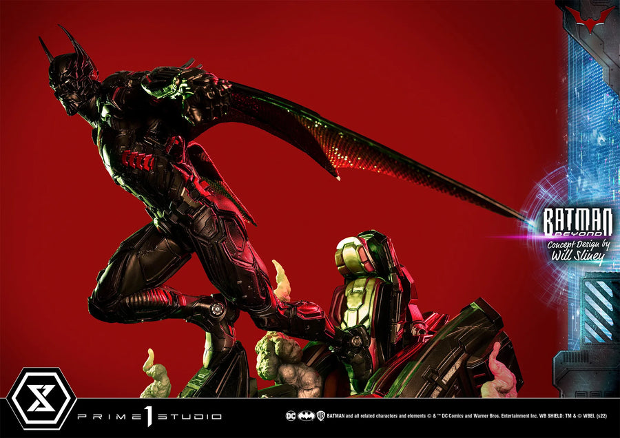 Batman Beyond (Bonus Version) - LIMITED EDITION: 350 – Prime 1 Studio – ActionFigure Brasil — ângulo diferente