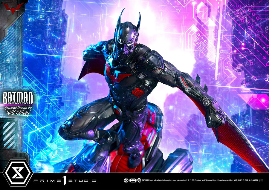 Batman Beyond (Bonus Version) - LIMITED EDITION: 350 – Prime 1 Studio – ActionFigure Brasil — ângulo diferente