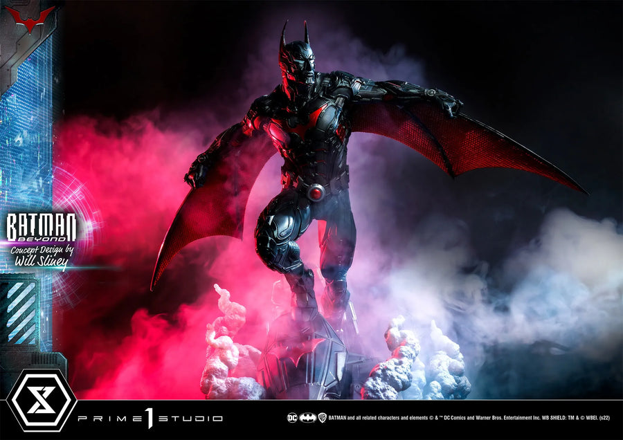 Batman Beyond (Bonus Version) - LIMITED EDITION: 350 – Prime 1 Studio – ActionFigure Brasil — ângulo diferente
