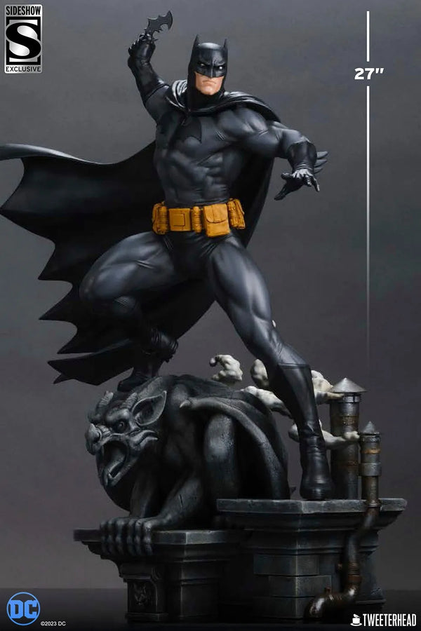 Batman™ (Black and Gray Edition) - LIMITED EDITION: 300 (Quarter Scale) – Tweeterhead – ActionFigure Brasil