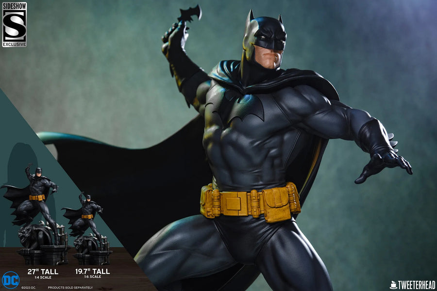 Batman™ (Black and Gray Edition) - LIMITED EDITION: 300 (Quarter Scale) – Tweeterhead – ActionFigure Brasil