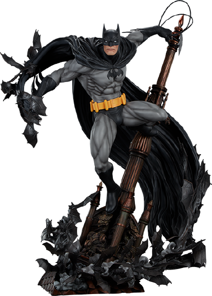 Batman™ (Black Variant) - LIMITED EDITION: 300 (Exclusive) – Sideshow Collectibles – ActionFigure Brasil