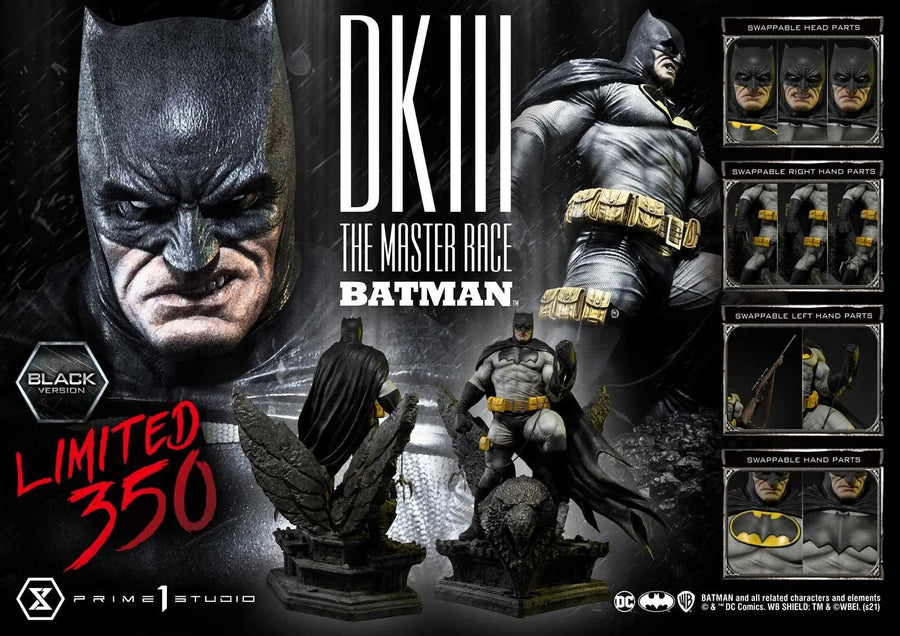 Batman (Black Version) Batman Dark Knight III The Master Race (Comics) – Prime1Studio – ActionFigure Brasil