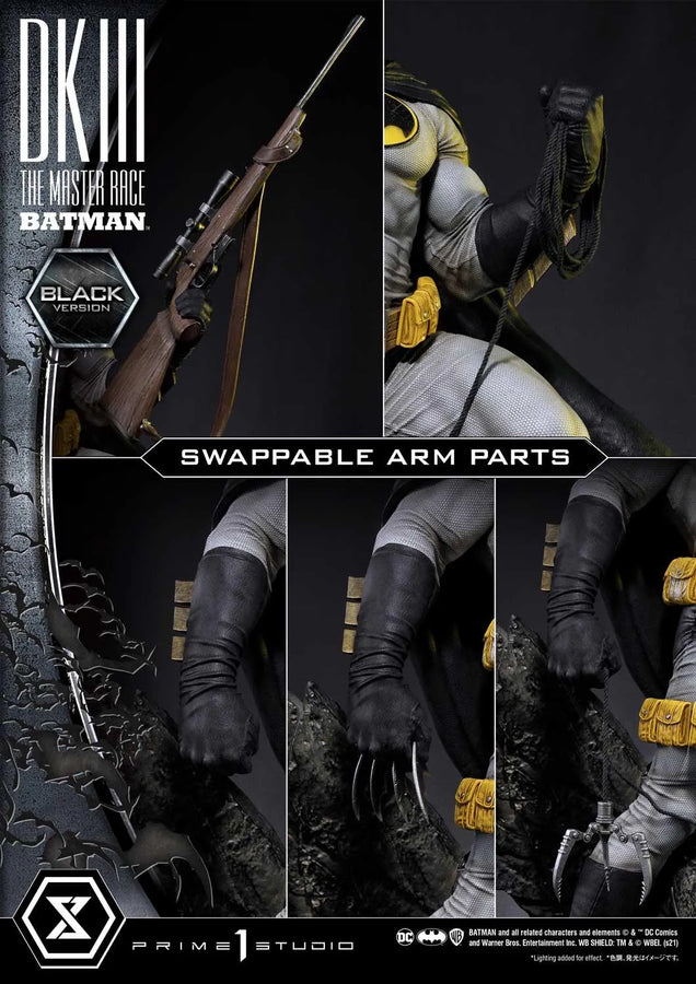 Batman (Black Version) Batman Dark Knight III The Master Race (Comics) – Prime1Studio – ActionFigure Brasil