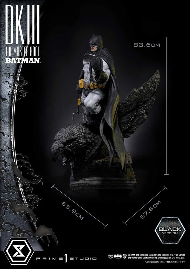 Batman (Black Version) Batman Dark Knight III The Master Race (Comics) – Prime1Studio – ActionFigure Brasil