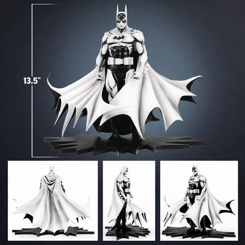 Batman Black & White Version (PX Exclusive) - LIMITED EDITION: 2000 (Black & White Version) – PureArts – ActionFigure Brasil