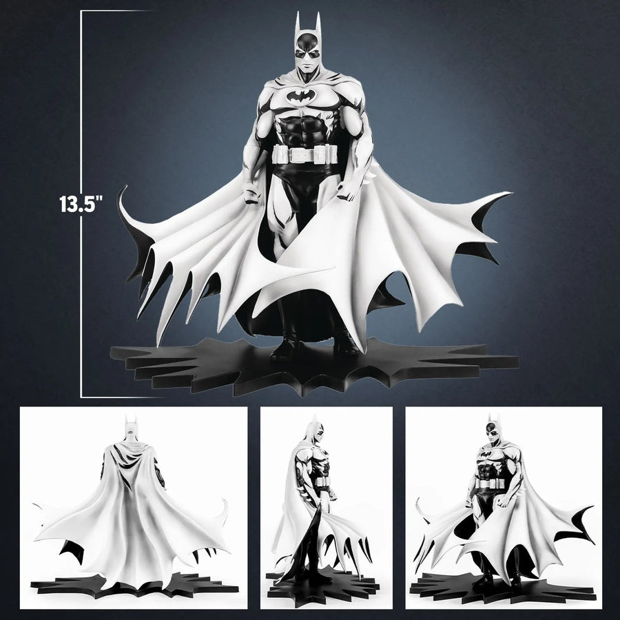 Batman Black & White Version (PX Exclusive) - LIMITED EDITION: 2000 (Black & White Version) – PureArts – ActionFigure Brasil