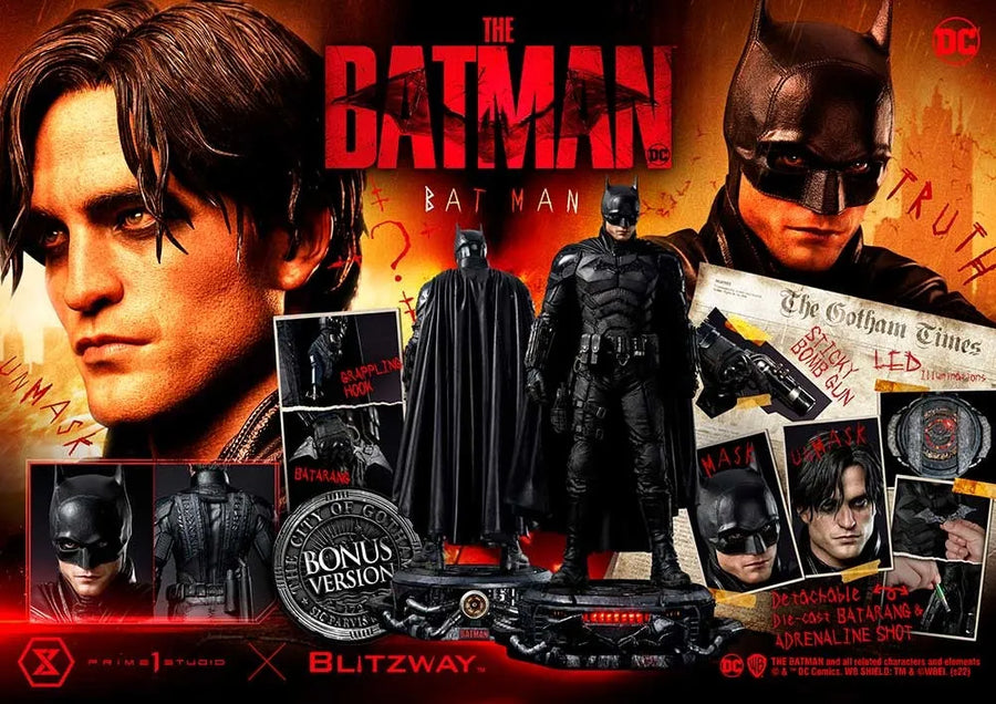 Batman (Bonus Version) - LIMITED EDITION: 40 (Bonus Version) – Prime 1 Studio – ActionFigure Brasil