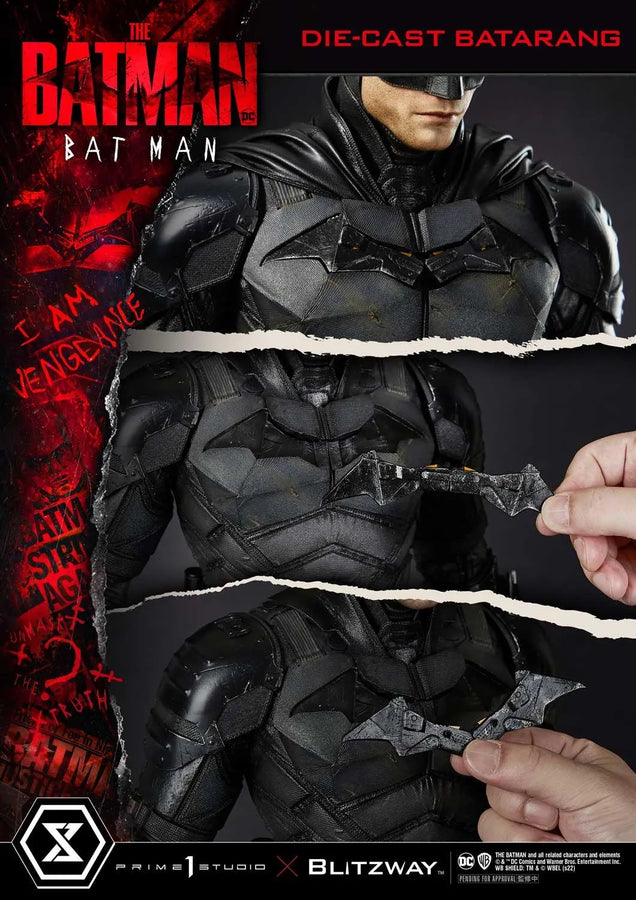 Batman (Bonus Version) The Batman (Film) – Prime1Studio – ActionFigure Brasil