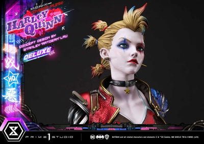 Batman - Bud - Harley Quinn - Lou - Ultimate Premium Masterline (UPMDC-08DX) - 1/4 - Cyberpunk, DX Version (Prime 1 Studio)ㅤ – Prime 1 Studio – ActionFigureBrasil — close