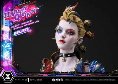 Batman - Bud - Harley Quinn - Lou - Ultimate Premium Masterline (UPMDC-08DX) - 1/4 - Cyberpunk, DX Version (Prime 1 Studio)ㅤ – Prime 1 Studio – ActionFigureBrasil — embalagem