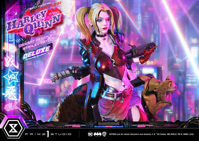 Batman - Bud - Harley Quinn - Lou - Ultimate Premium Masterline (UPMDC-08DX) - 1/4 - Cyberpunk, DX Version (Prime 1 Studio)ㅤ – Prime 1 Studio – ActionFigureBrasil — ambientada