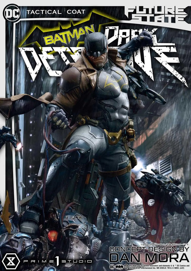 Batman Dark Detective (Tactical Coat Edition) DC Future State – Prime1Studio – ActionFigure Brasil
